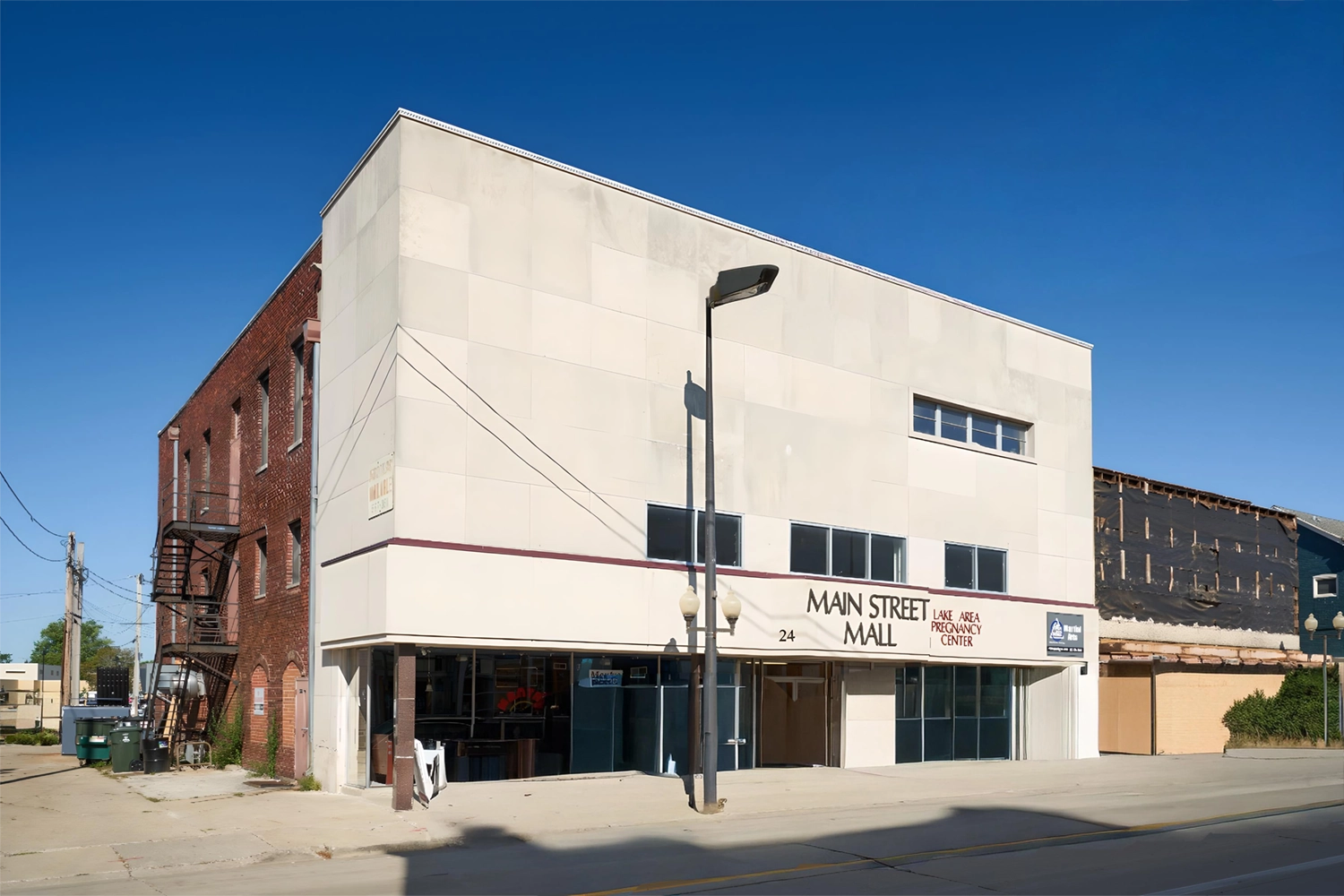 Cornerstone Exterior Before