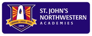 st johns northwestern logo rebuild