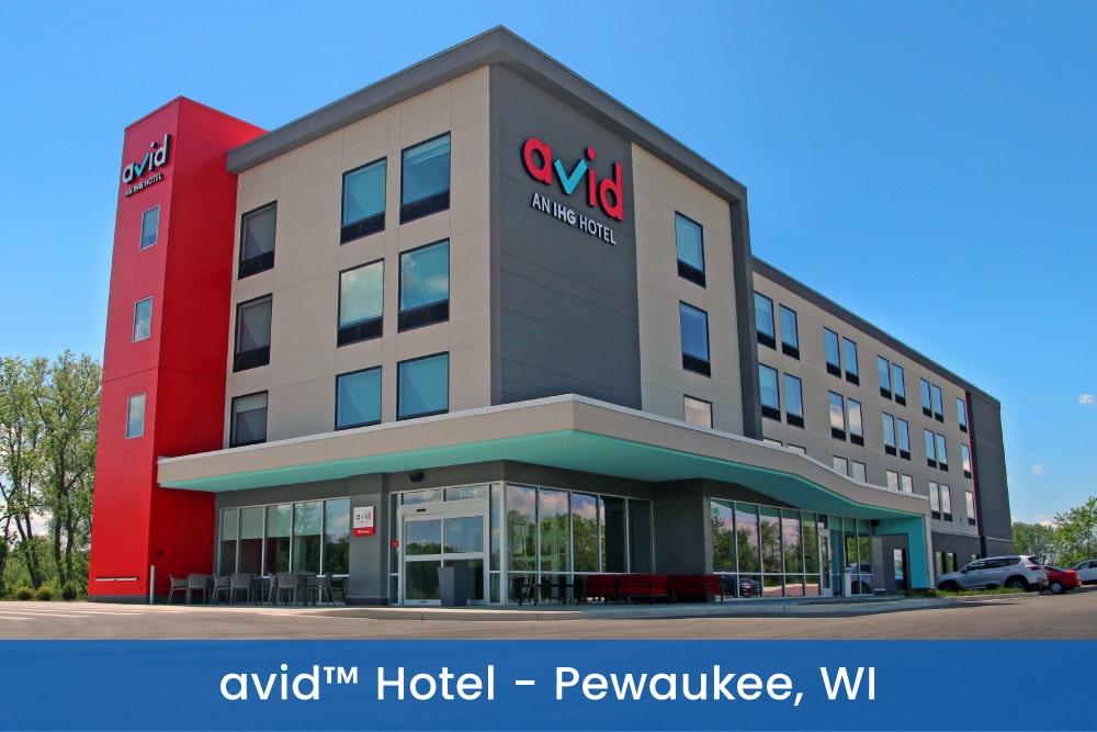 avid hotel waukesha construction complete