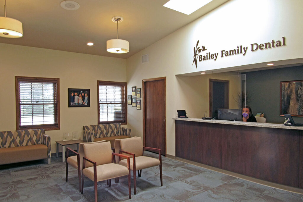 dental office waiting area