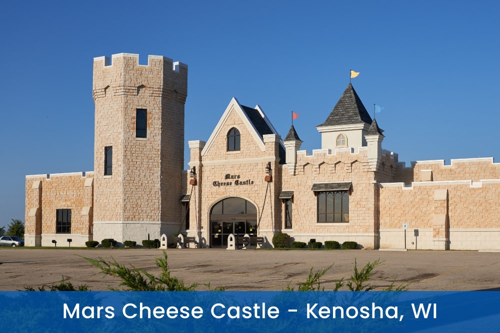 Outside view of mars cheese castle