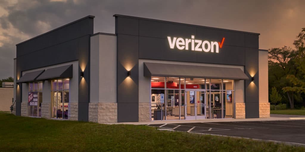 Outside Verizon West Bend, WI