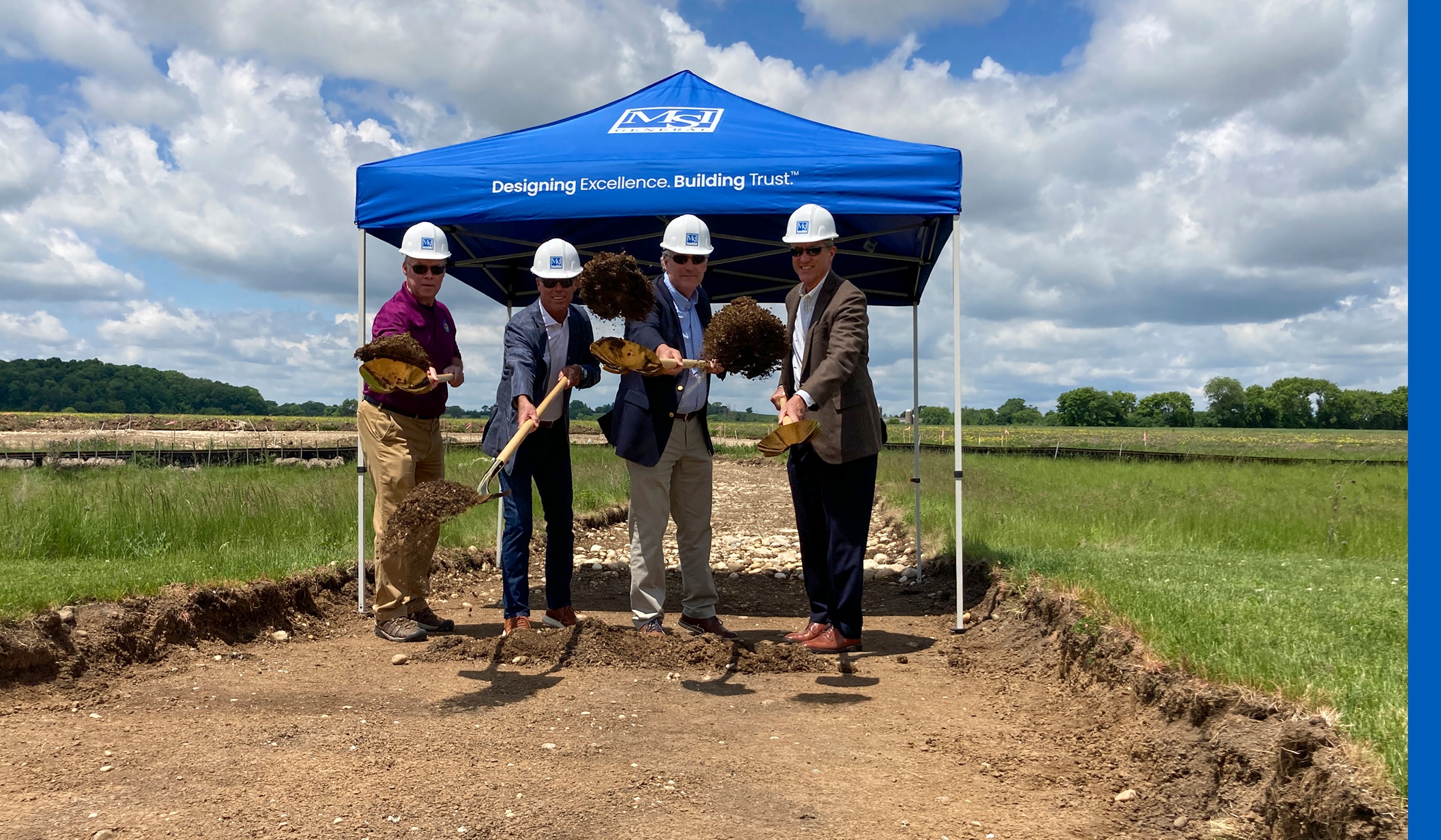 groundbreaking ceremony pickleball courts Oconomowoc 2022