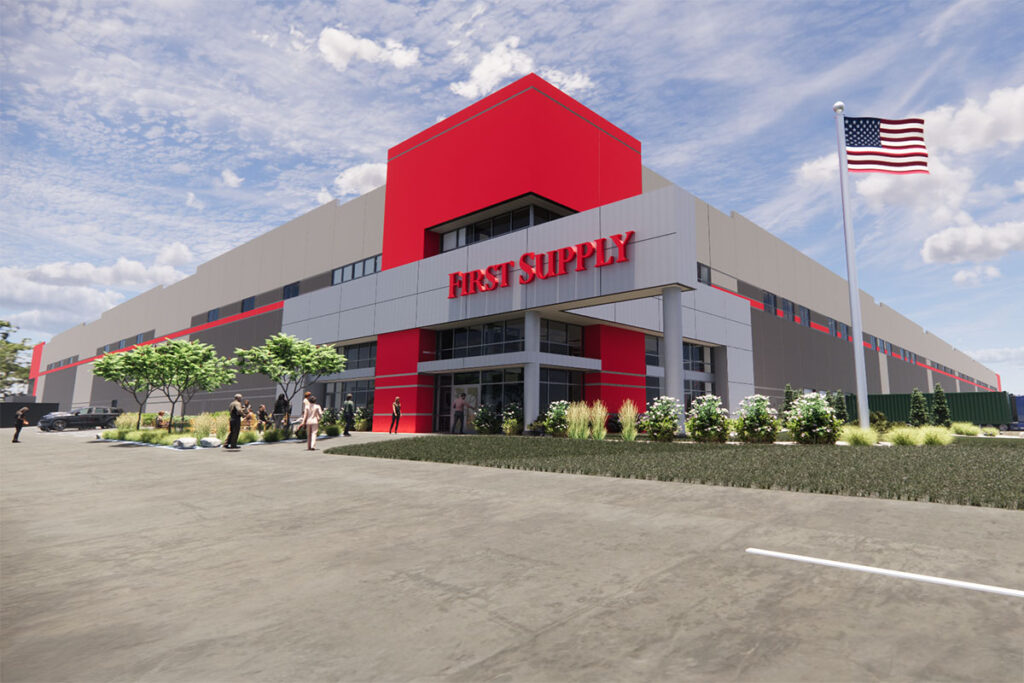 building exterior rendering