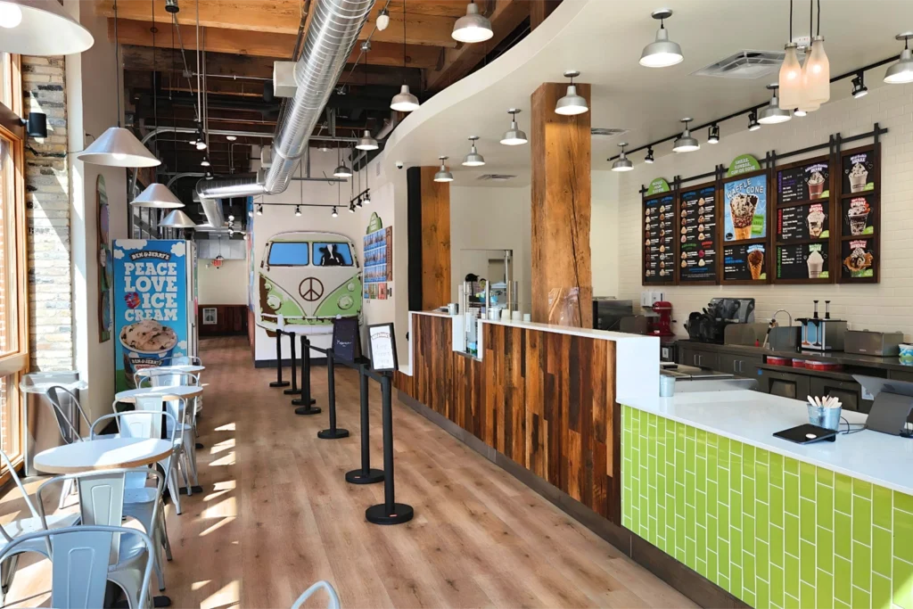 Ben & Jerry's Counter