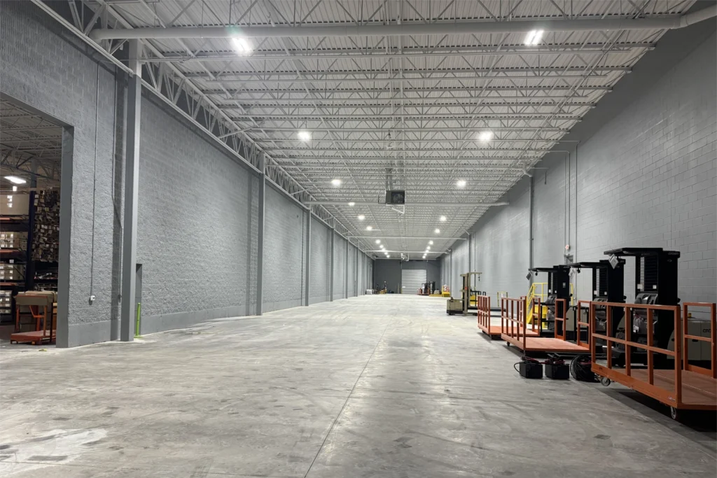 Inpro warehouse interior