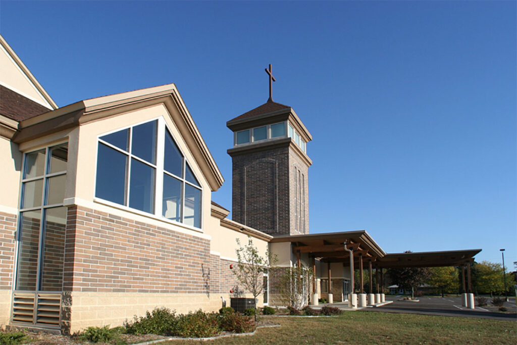 Church addition - exterior