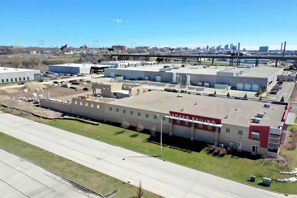building addition aerial