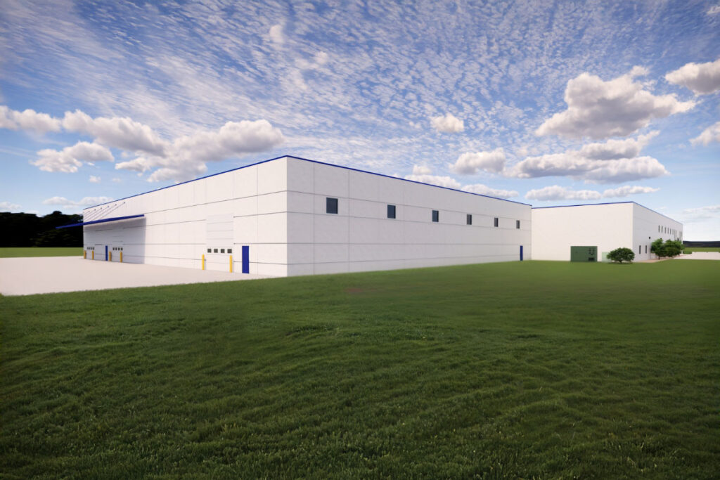 exterior building rendering