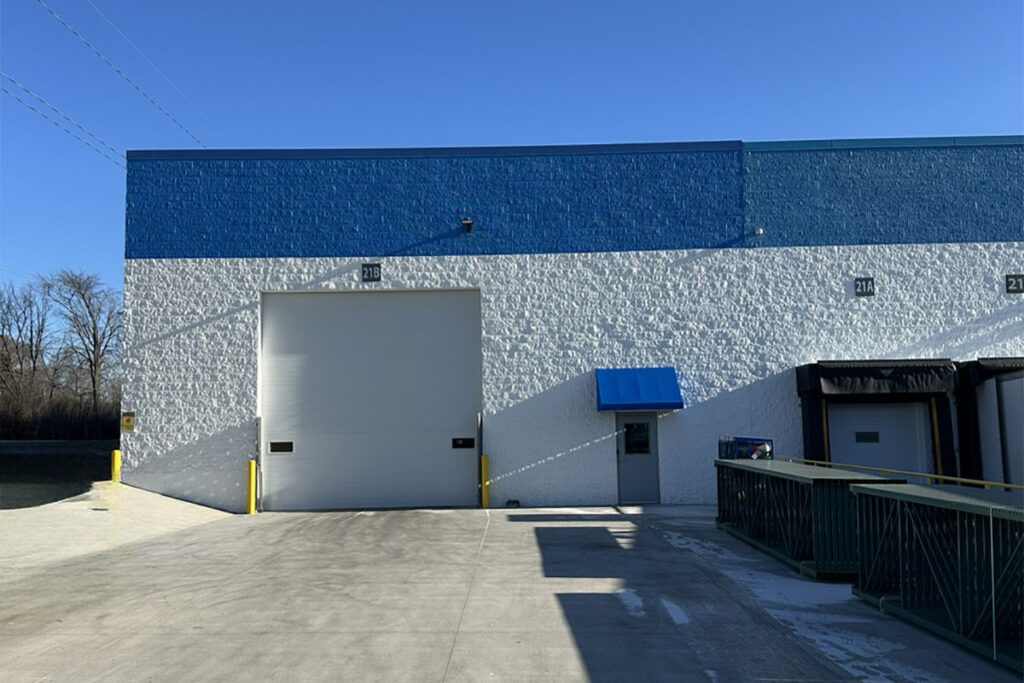 exterior loading dock
