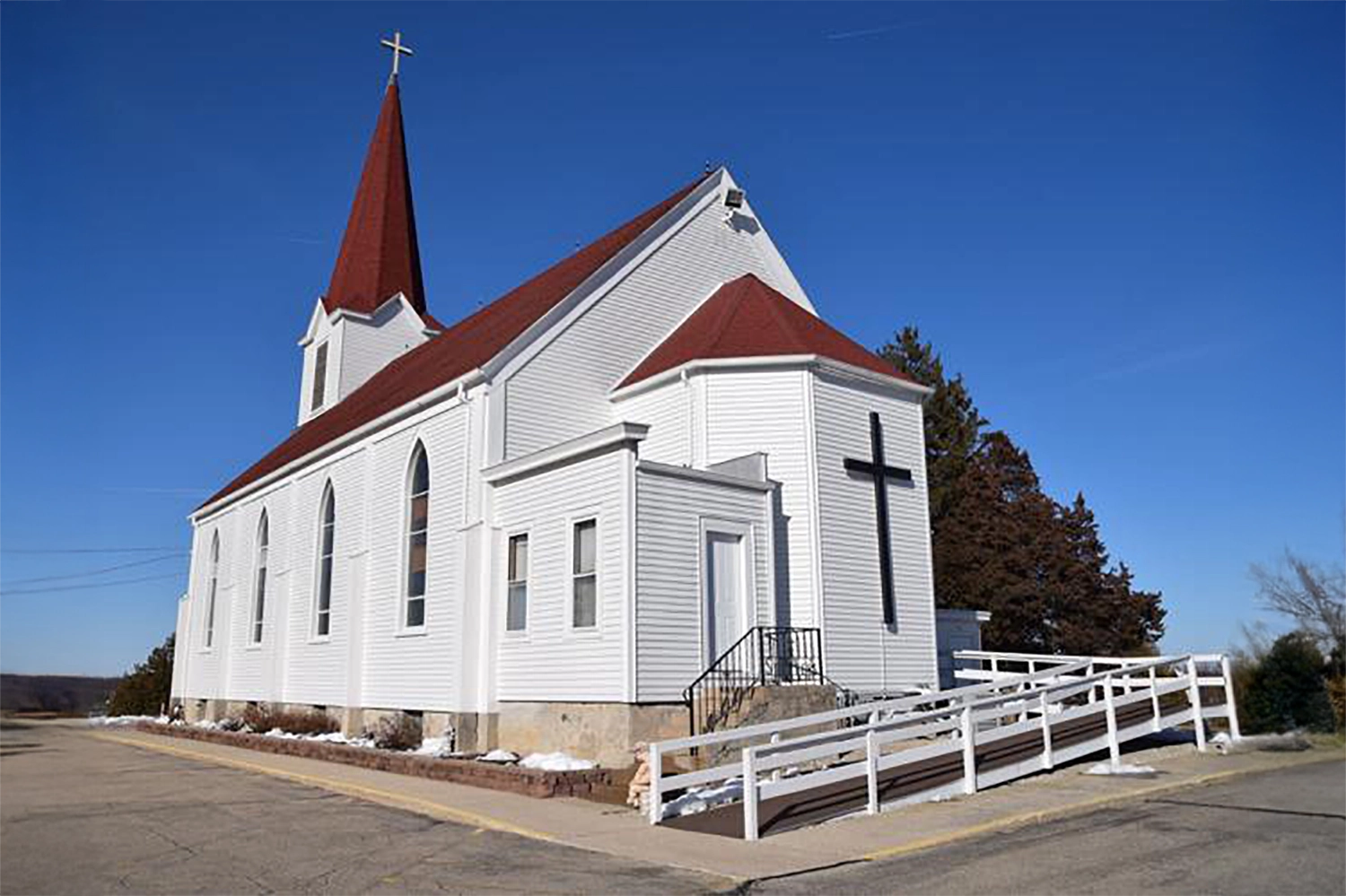 St Peters Church Exterior Back Before