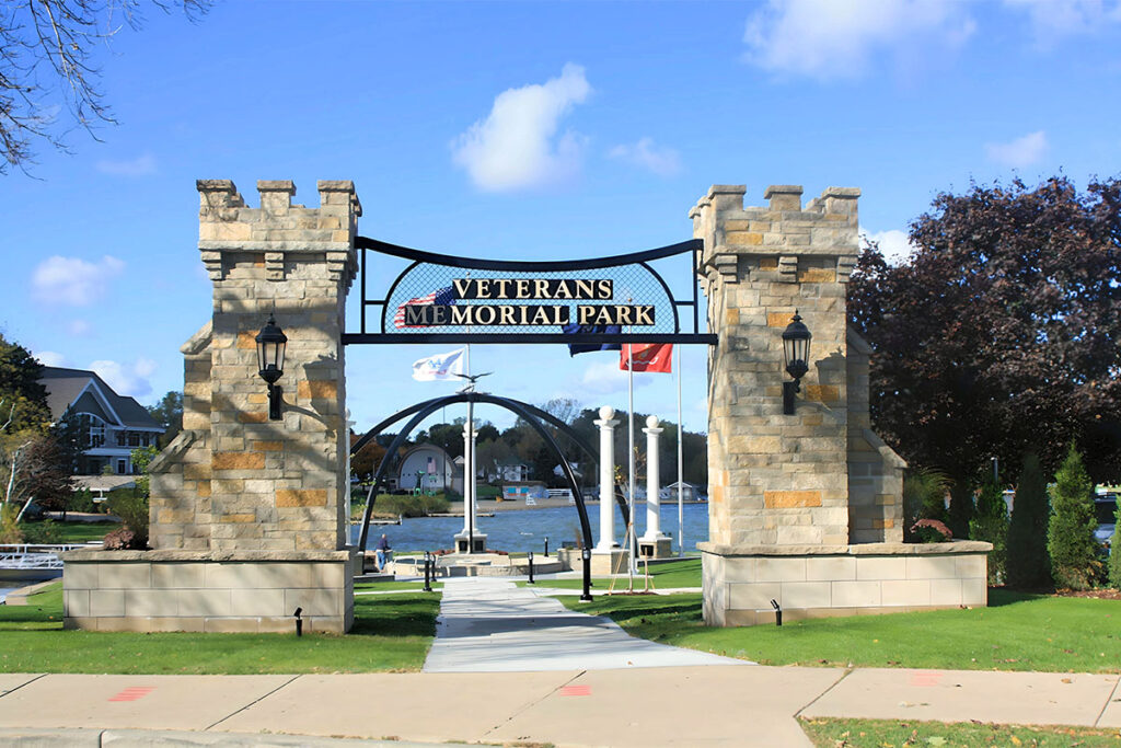 park entrance