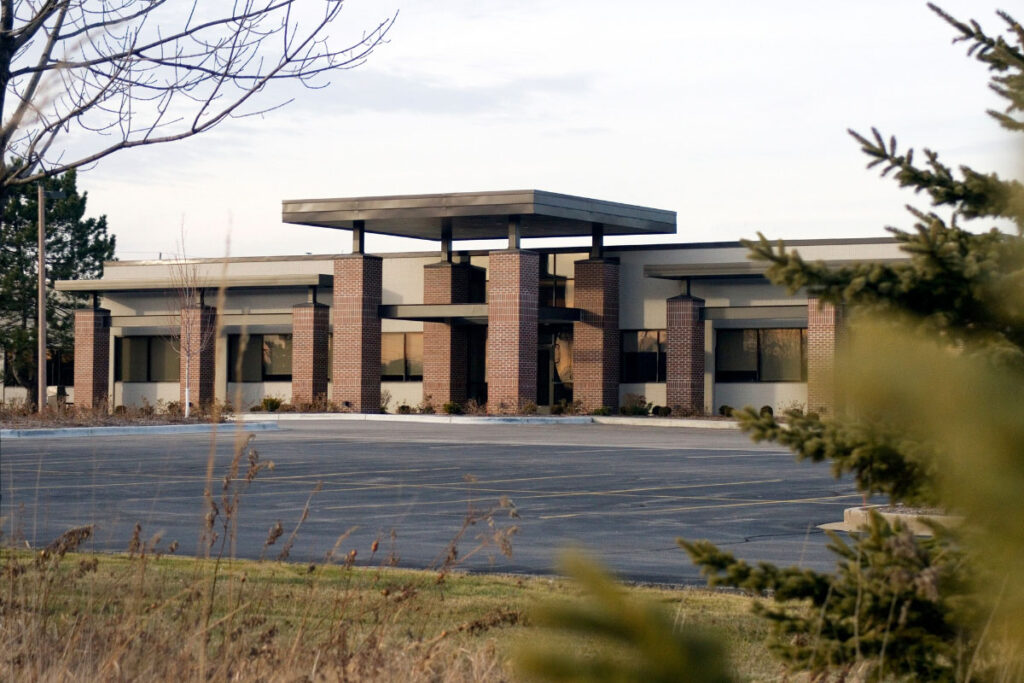building exterior after renovation