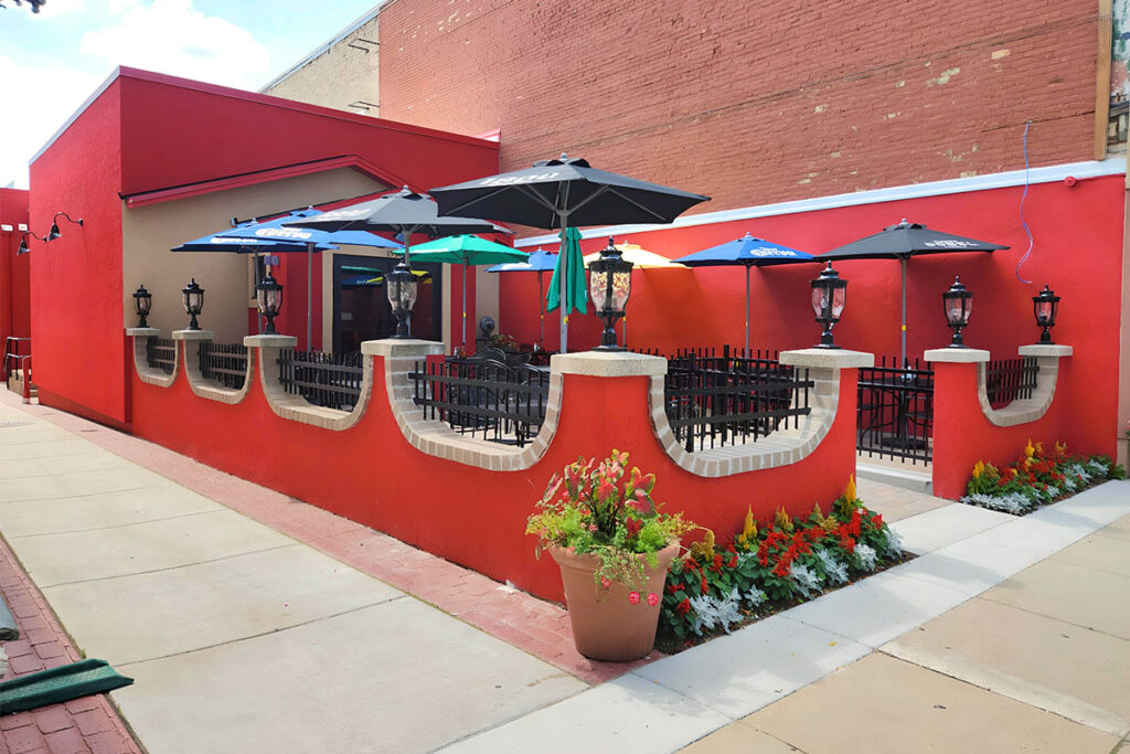 outdoor patio