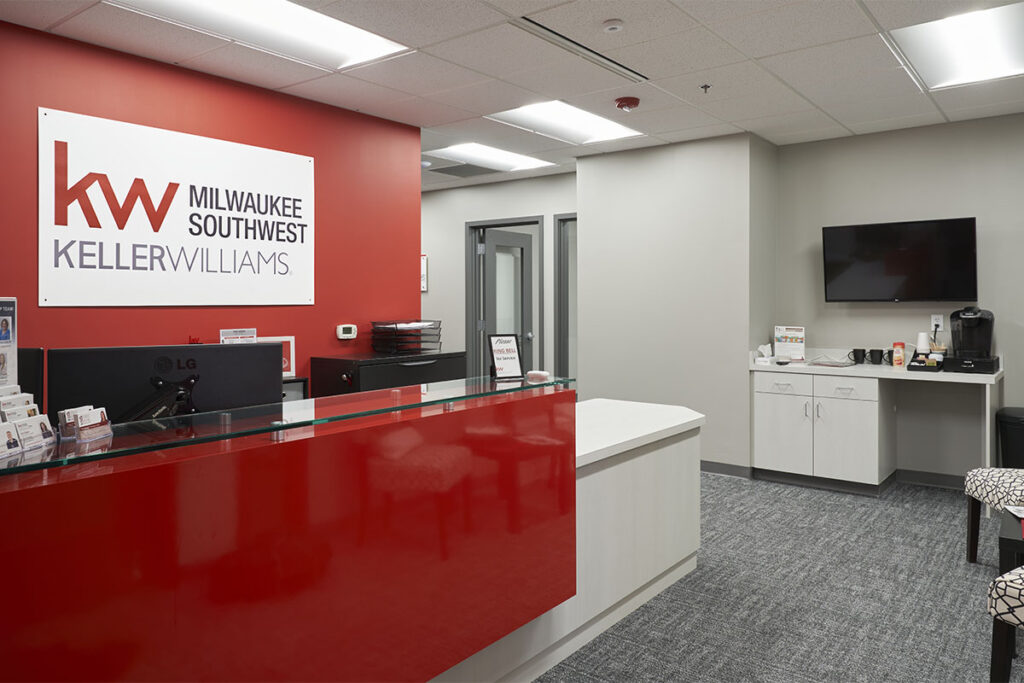 office reception desk