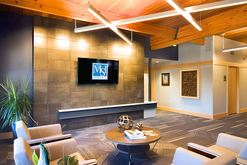 reception area