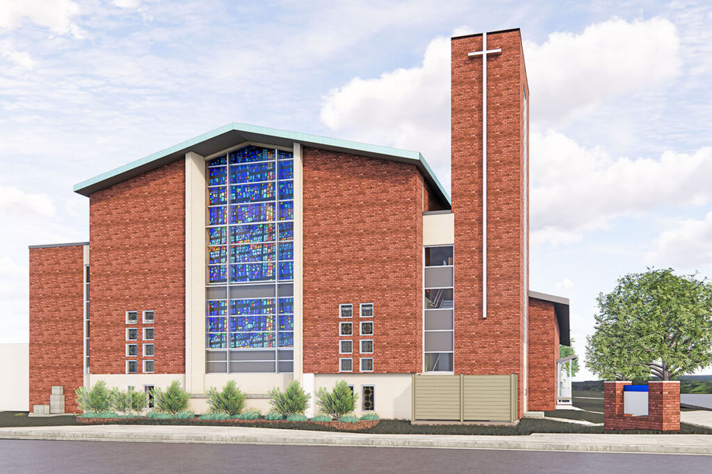 building exterior rendering