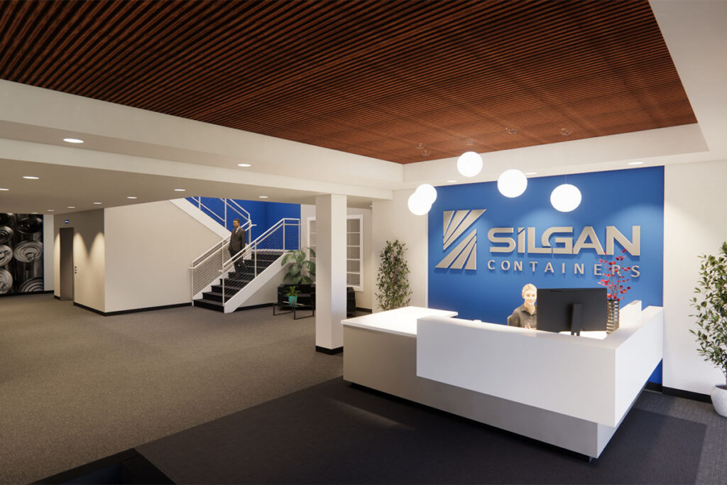 Silgan lunchroom rendering