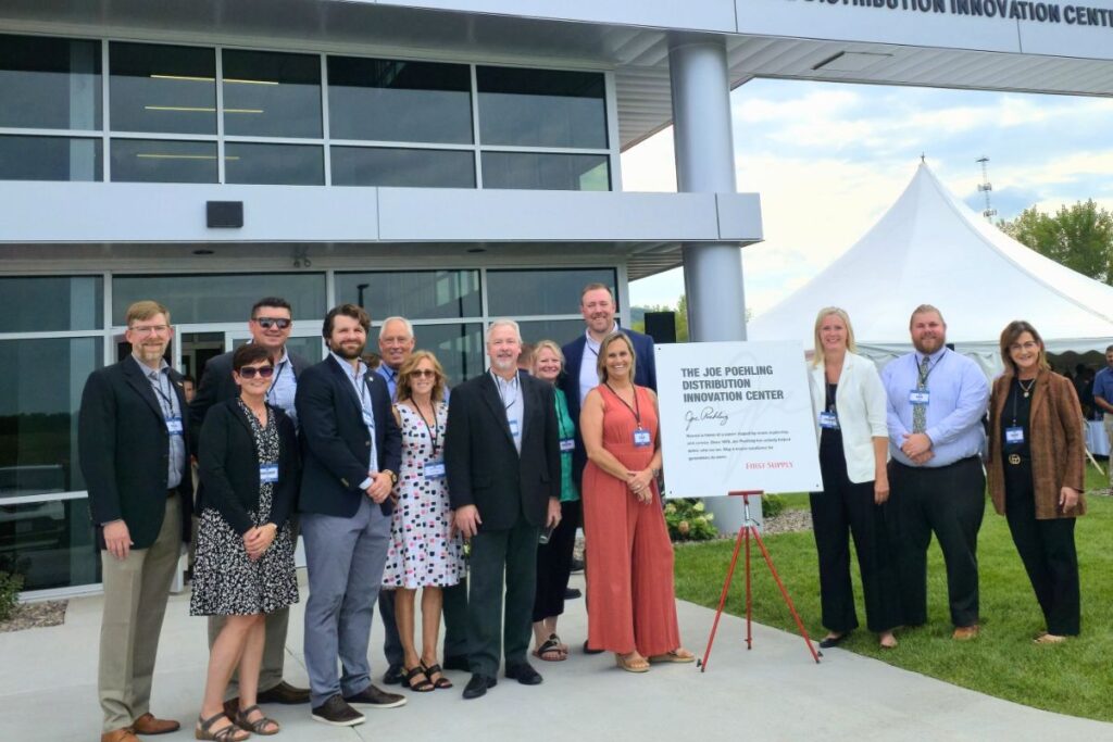 MSI team at the DC1 ribbon cutting event