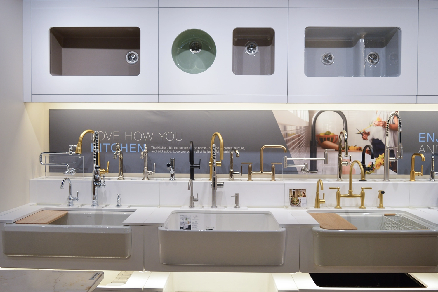 Kohler Signature Store Edina Kitchen Sink & Faucets