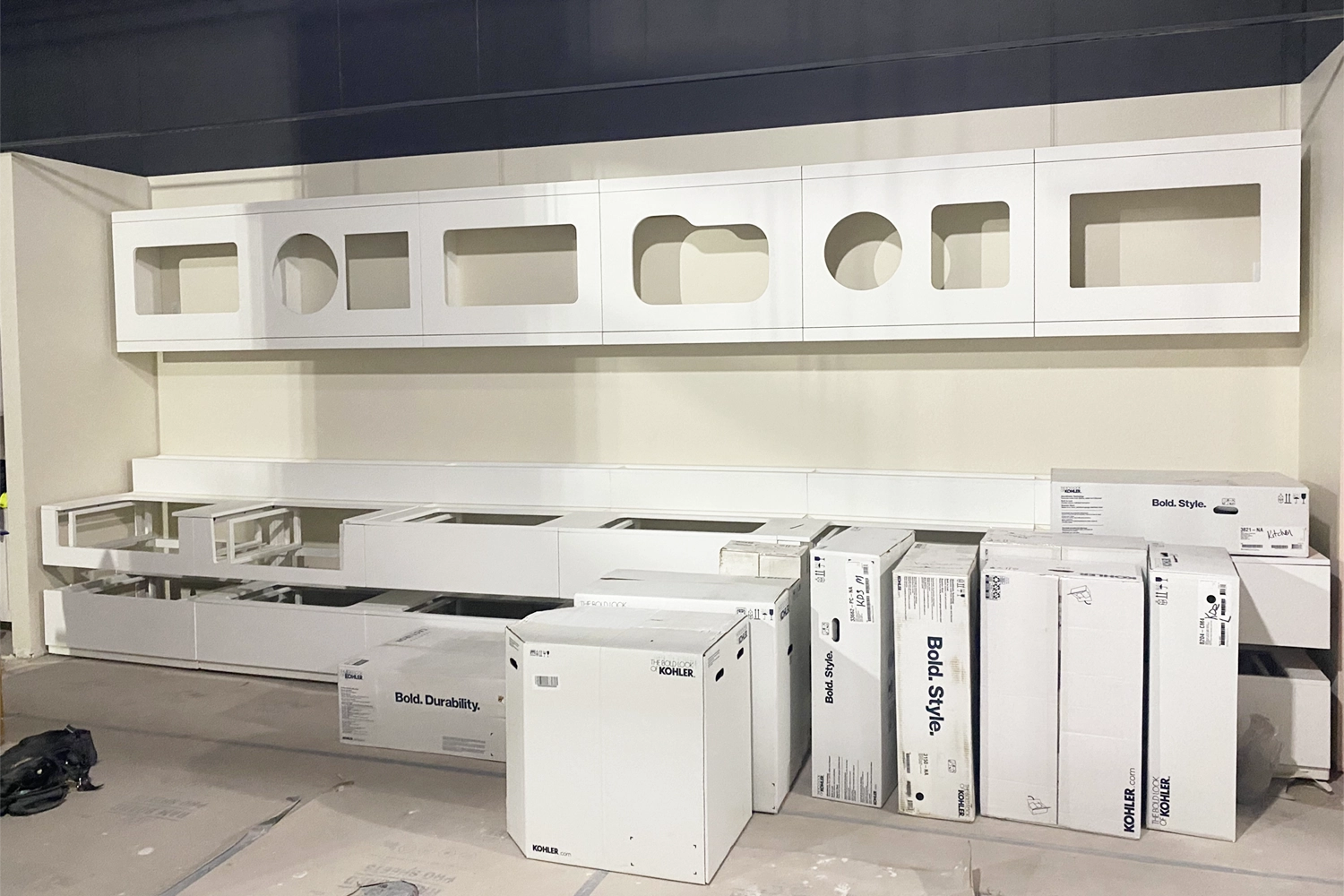 Kohler Signature Store Edina Kitchen Sinks Before