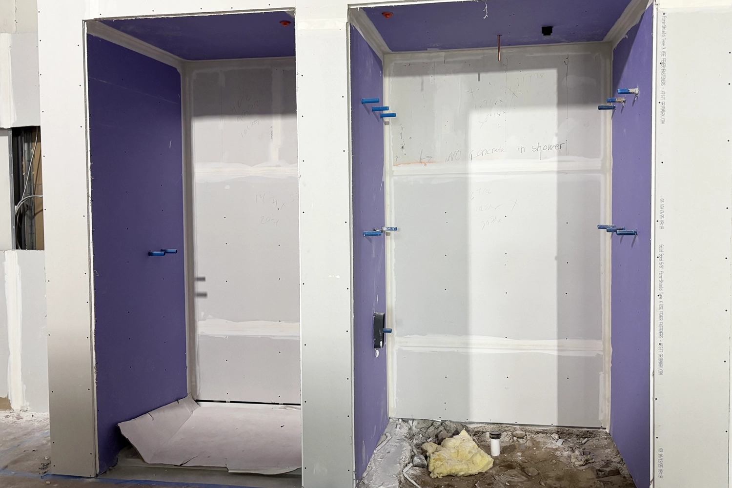 Kohler Signature Store Edina Showers Before